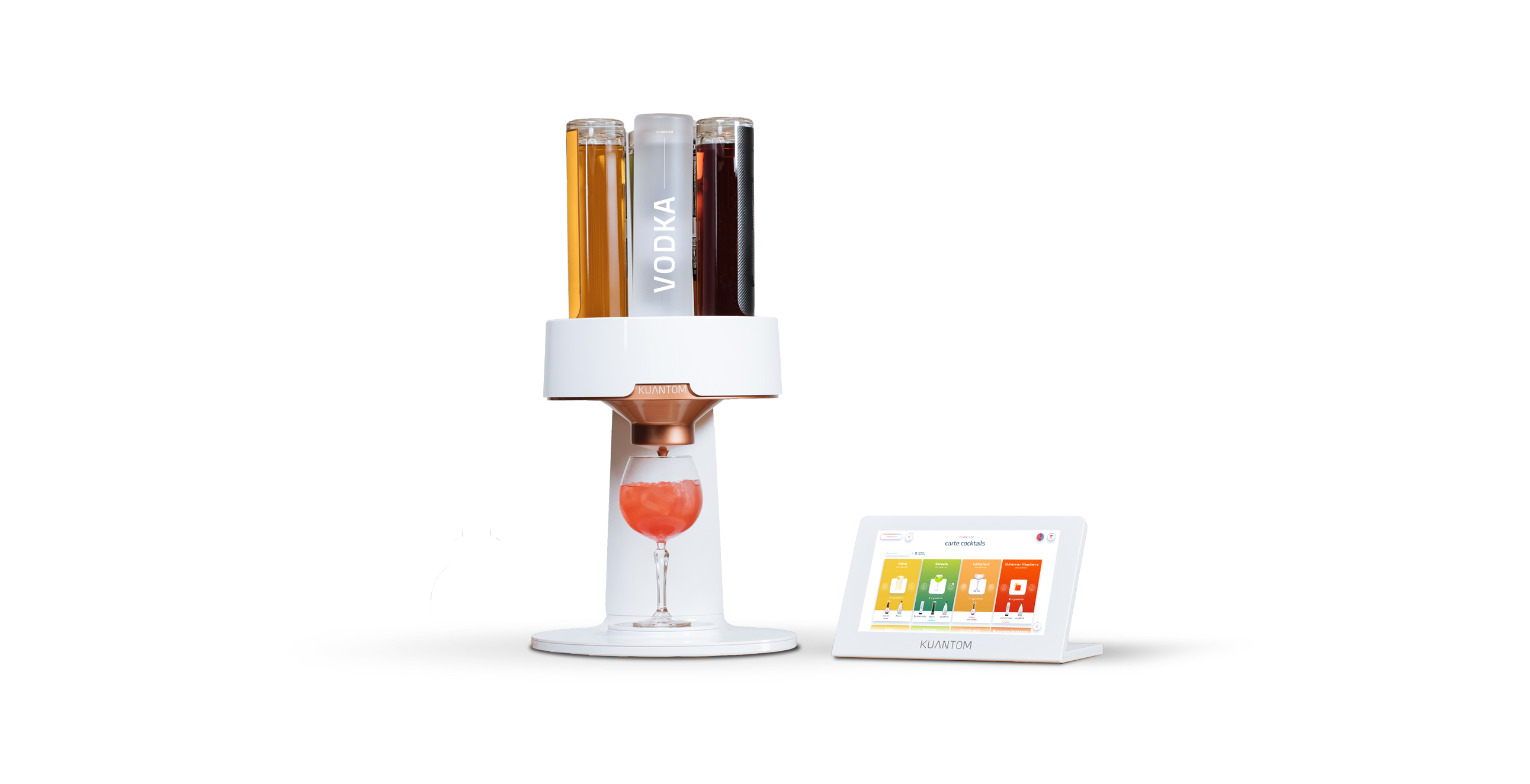 Machine à cocktails automatique KUANTOM pour bars et restaurants professionnels